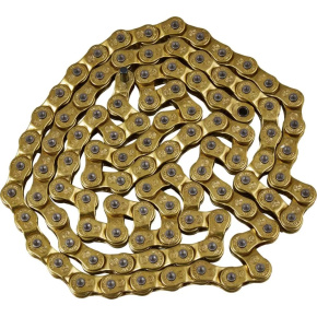 Salt Plus Warlock Half Link BMX Chain (Gold) Salt Plus Warlock Half Link BMX Chain (Gold)