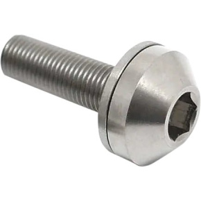TLC Metric Titanium BMX Screw Hubs (10mm|Natural) TLC Metric Titanium BMX Screw Hubs (10mm|Natural)