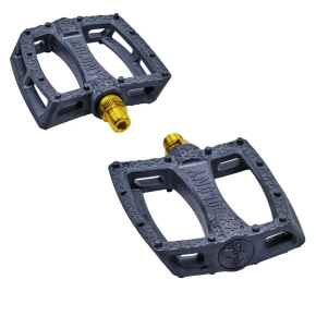 Colony Fantastic 9/16" BMX Pedals (Black/Gold) Colony Fantastic 9/16" BMX Pedals (Black/Gold)