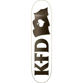 KFD Flagship Skate Board (8.25"|White) KFD Flagship Skate Board (8.25"|White)