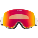 Whitespace MD Icon Ski Goggles (White/Fire Lens)