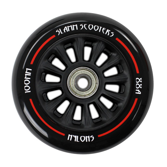 Slamm Nylon Wheel 100mm Black