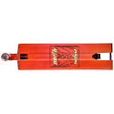 North Willow 546mm Trans Orange board + FREE griptape