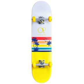 Skateboard Ocean Pacific Sunset 7.75 "yellow Skateboard Ocean Pacific Sunset 7.75 "yellow