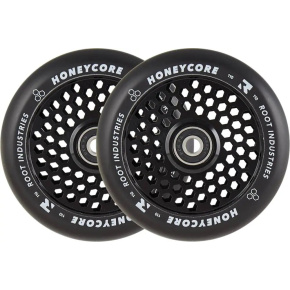Root Honeycore Black 110mm 2-pack Pro Scooter Wheels (110mm | Black) Root Honeycore Black 110mm 2-pack Pro Scooter Wheels (110mm | Black)