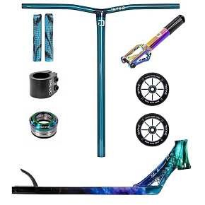 Freestyle Scooter Custom Ethic × Divine Erawan V2 Blue Iridium Freestyle Scooter Custom Ethic × Divine Erawan V2 Blue Iridium
