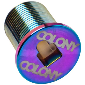 Colony BMX Fork Top Cap Bolt (Rainbow Anodise|M25) Colony BMX Fork Top Cap Bolt (Rainbow Anodise|M25)