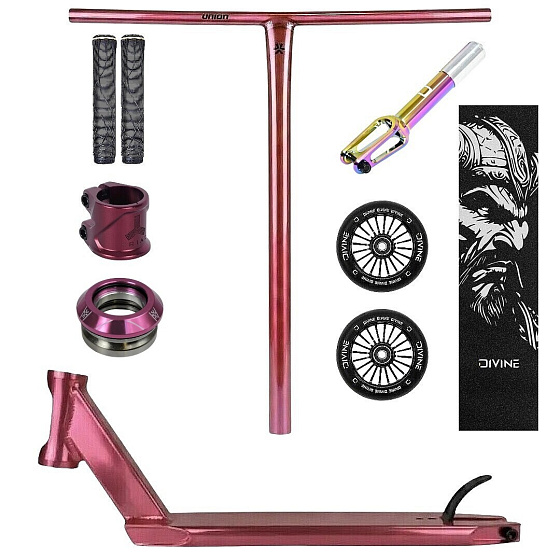 Freestyle Scooter Custom Divine × Union Cosmic Pink