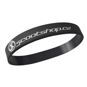 Bracelet Scootshop.cz Riders for Riders Black