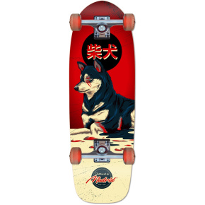 Longboard Madrid Shiba Inu Cruiser 29.25 "red Longboard Madrid Shiba Inu Cruiser 29.25 "red