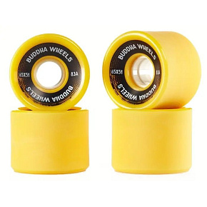 Hydroponic Buddha Tricky 65mm Longboard Kolečka (Žlutá|83A) Hydroponic Buddha Tricky 65mm Longboard Kolečka (Žlutá|83A)