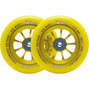 River Rapid Sunrise wheels yellow 2pcs River Rapid Sunrise wheels yellow 2pcs
