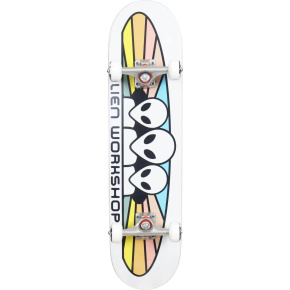 Alien Workshop Spectrum Skateboard (7.75"|White/Red/Yellow) Alien Workshop Spectrum Skateboard (7.75"|White/Red/Yellow)