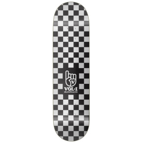 Vol.1 Checker Skateboard Deck (7.75"|Black) Vol.1 Checker Skateboard Deck (7.75"|Black)