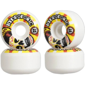 Hydroponic Mexican Skull 2.0 Skateboard Wheels 4-Set (54mm|White/Orange) Hydroponic Mexican Skull 2.0 Skateboard Wheels 4-Set (54mm|White/Orange)