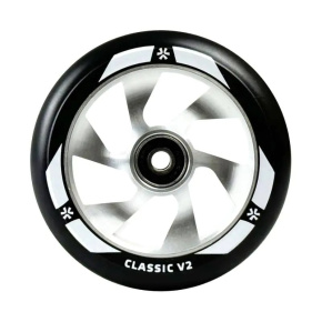 Union Classic V2 Pro Scooter Wheel 110mm Black/Silver Union Classic V2 Pro Scooter Wheel 110mm Black/Silver
