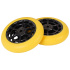 UrbanArtt Civic wheels 125x30mm Black/Yellow 2 pcs