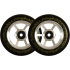 North Ryan Ruegg Signature Wheels 110x30mm Silver/Black 2Pcs