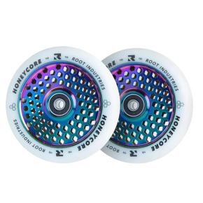 Wheels Root Industries Honeycore White 110mm 2pcs Neochrome Wheels Root Industries Honeycore White 110mm 2pcs Neochrome