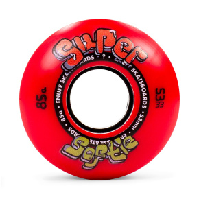 Enuff Super Softie Wheels - Red - 53mm Enuff Super Softie Wheels - Red - 53mm