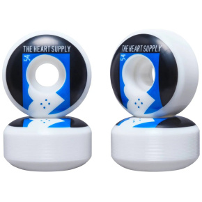 Heart Supply Even Skate Wheels 4-Pack (54mm|Blue) Heart Supply Even Skate Wheels 4-Pack (54mm|Blue)