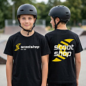 Scootshop Logo T-shirt black