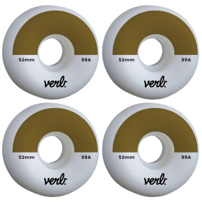 Verb Dip 99A Skate Wheels 4-Pack (52mm|Gold) Verb Dip 99A Skate Wheels 4-Pack (52mm|Gold)