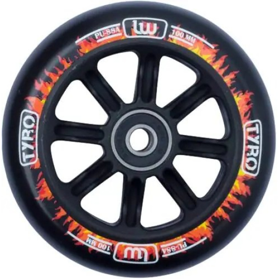 Longway Tyro Nylon Core 100mm Black / Fire Flame