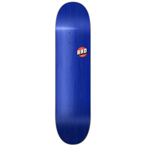 RAD Blank Logo Skate Board (8"|Navy Maple)