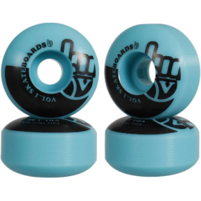 Vol.1 No.1 99A Skate Wheels 4-Pack (54mm|Turquoise) Vol.1 No.1 99A Skate Wheels 4-Pack (54mm|Turquoise)