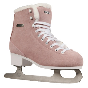 Roces Suede Eco-Fur Figure Skates (Suede Pink|36) Roces Suede Eco-Fur Figure Skates (Suede Pink|36)