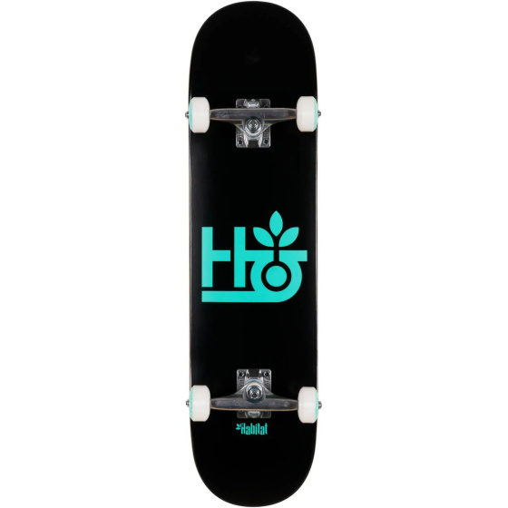 Habitat Pod Skateboard Complete (8"|Black)