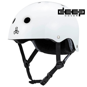 Triple Eight Deep Cover Helma (XS-S|White Glossy) Triple Eight Deep Cover Helma (XS-S|White Glossy)