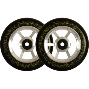 North Ryan Ruegg Signature Wheels 110x24mm Silver/Black 2Pcs