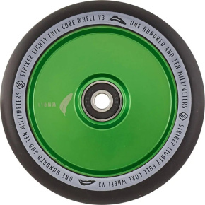 Striker Lighty Full Core V3 Black Scooter Wheel (110mm|Green) Striker Lighty Full Core V3 Black Scooter Wheel (110mm|Green)