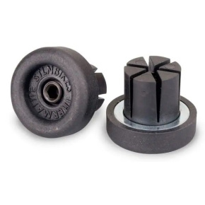 Stolen BMX Thermalite End Caps Black Stolen BMX Thermalite End Caps Black