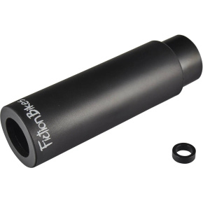 Fiction Troop Steel/Thermalite Freestyle BMX Peg (Black)