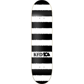 KFD Stripes Skate Board (8"|White) KFD Stripes Skate Board (8"|White)