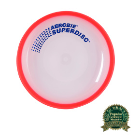 Aerobie SUPERDISC red flying saucer Aerobie SUPERDISC red flying saucer