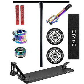 Freestyle Scooter Custom Divine Street 6" 580 mm Forget Black