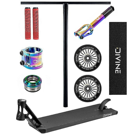 Freestyle Scooter Custom Divine Street 6" 580 mm Forget Black