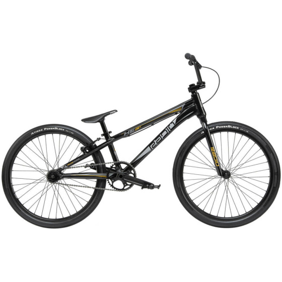 Radio Helium Cruiser 24" 2022 Race BMX Bike (22"|Black)