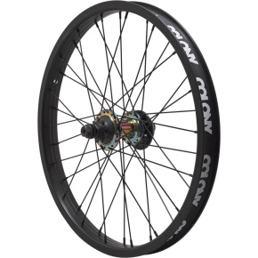 Colony Pintour 20" Female Cassette BMX Rear Wheel (Black/Rainbow|Right hand drive) Colony Pintour 20" Female Cassette BMX Rear Wheel (Black/Rainbow|Right hand drive)