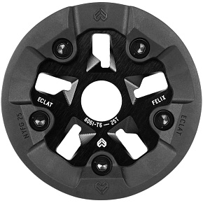 Éclat Felix Guard Freestyle BMX Sprocket (Black|25T) Éclat Felix Guard Freestyle BMX Sprocket (Black|25T)