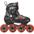 Roces Moody TIF Inline Skates for Kids (Black/Sport Red|36-40)