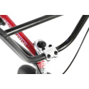 Division Brookside 20 "2021 Freestyle BMX Wheel (20.5 "| Black / Red Fade)