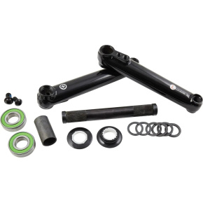 Salt Plus Metron 48 BMX Cranks (165mm|Black) Salt Plus Metron 48 BMX Cranks (165mm|Black)
