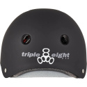 Helmet Triple Eight Certified Sweatsaver L-XL Black Rubber