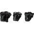 Roces Ventilated Set of 3 child pads (M|Black)
