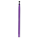Divine T-bar Handlebars Standard 600x610 mm Polished Purple